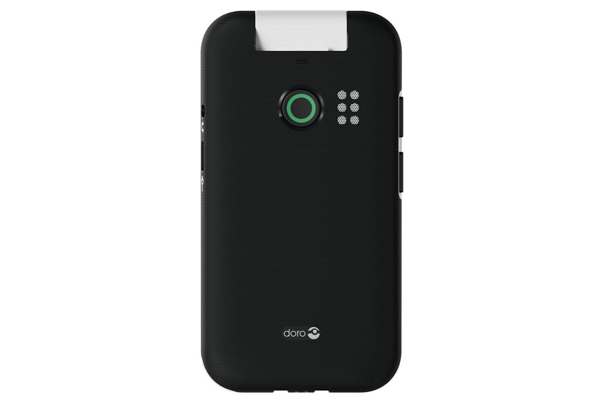 Doro Leva E22 Flip Phone | Black/White-2