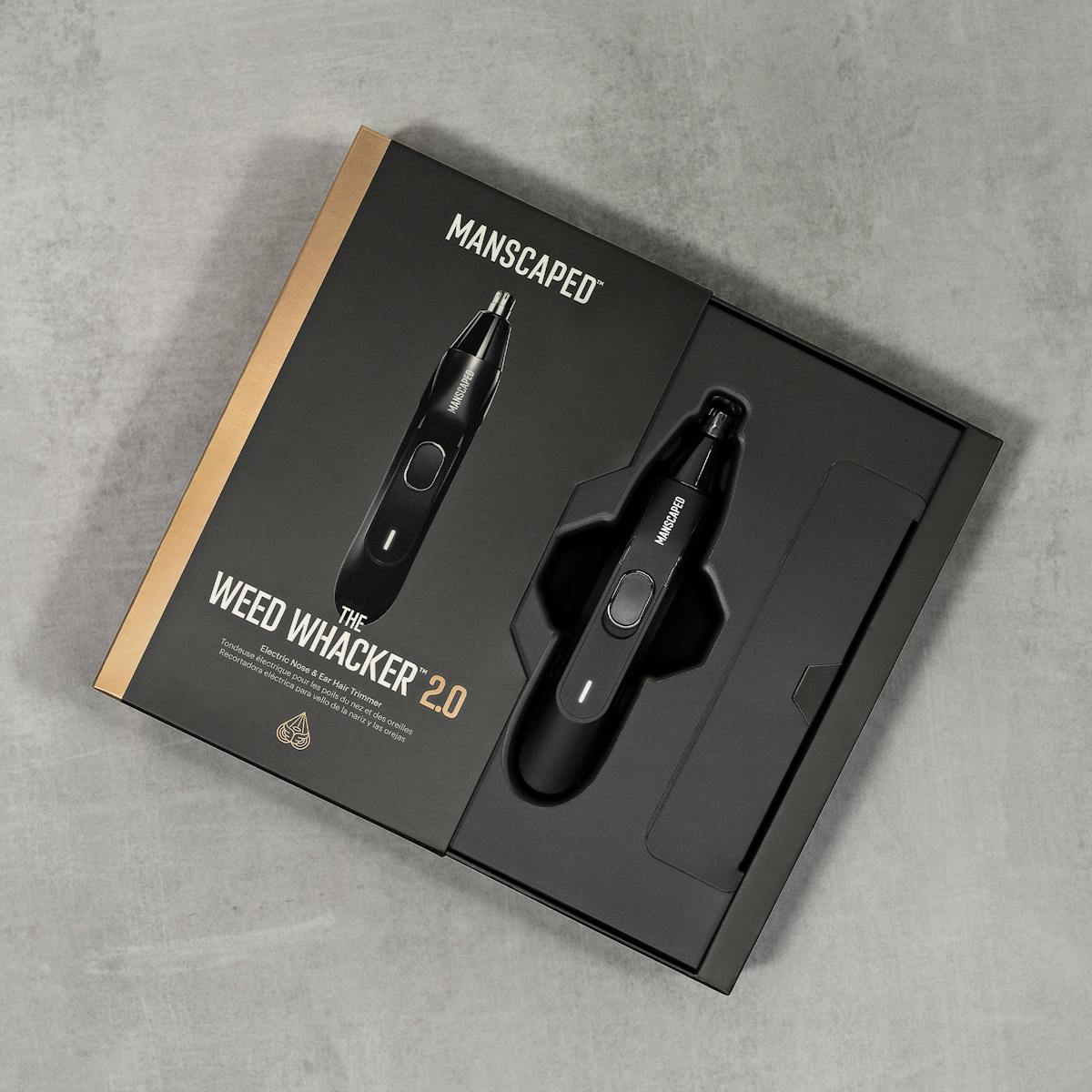Manscaped Weed Whacker 2.0 Electric Nose & Ear Hair Trimmer | 30-00060-NA-8