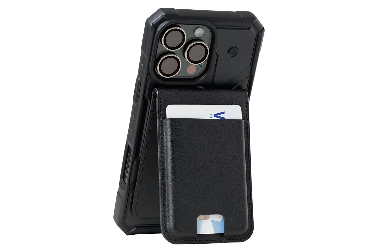 UAG Metropolis Vegan Leather Magsafe Wallet | Black-7