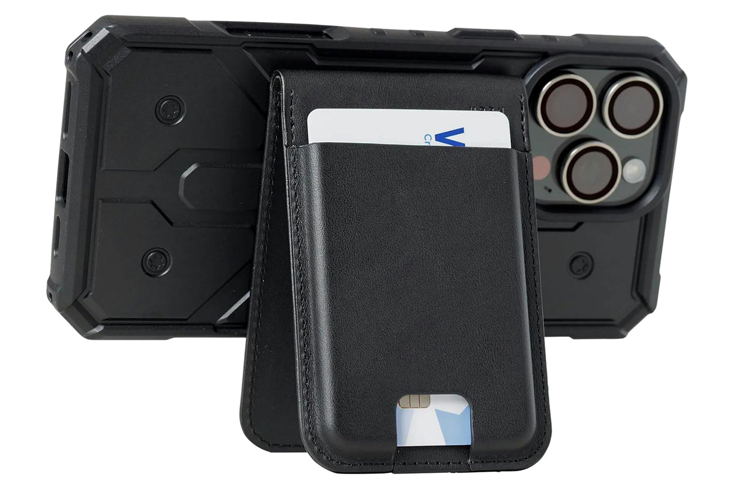 UAG Metropolis Vegan Leather Magsafe Wallet | Black-8
