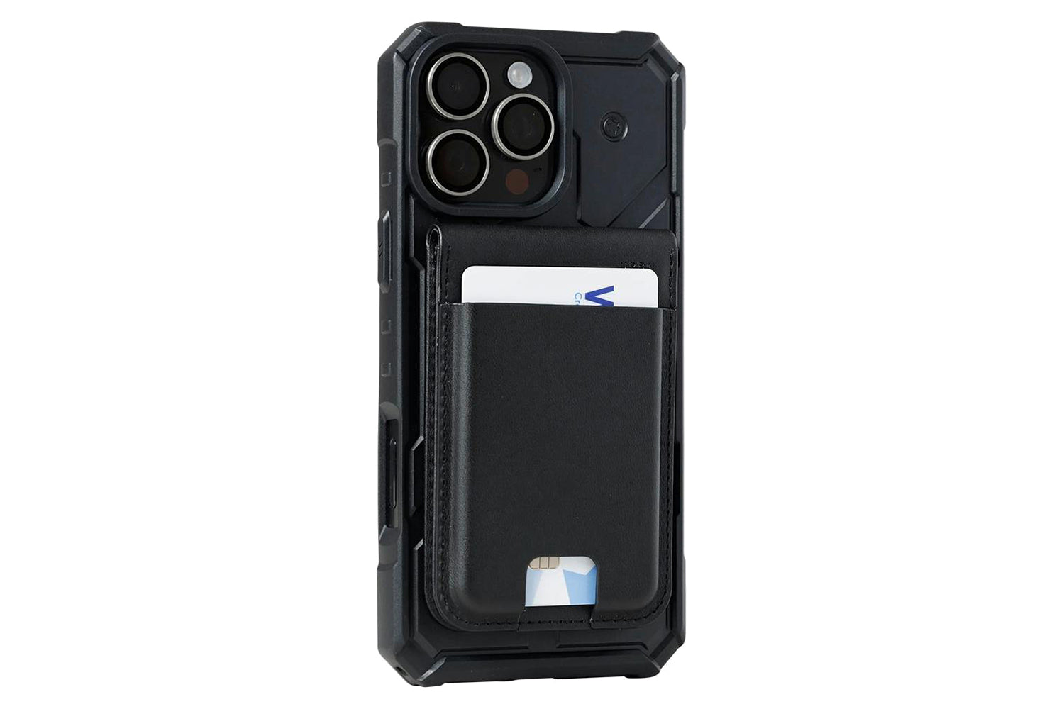 UAG Metropolis Vegan Leather Magsafe Wallet | Black-9