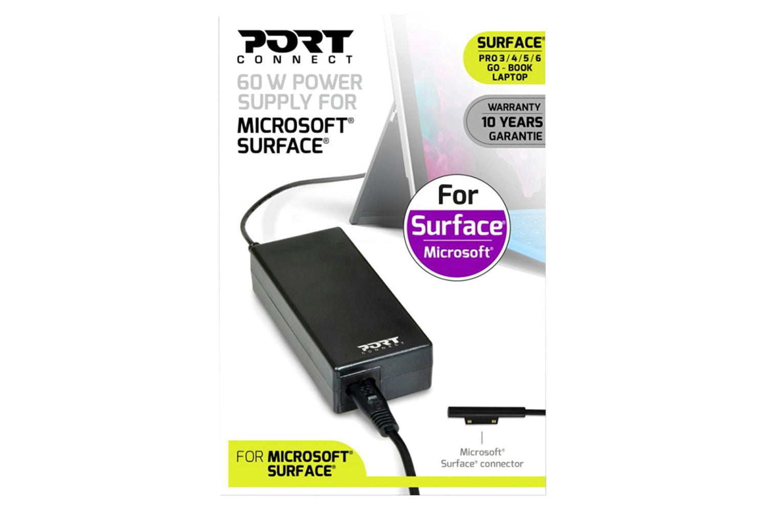 Port Designs 60W Microsoft Laptop Power Supply-2