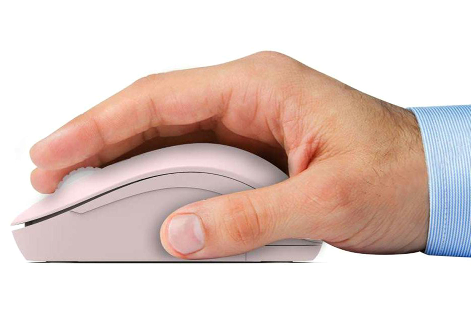 Port Designs Wireless Mouse USB-A&C | Blush-2
