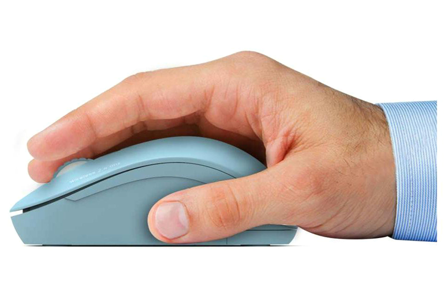 Port Designs Wireless Mouse USB-A&C | Azure-2