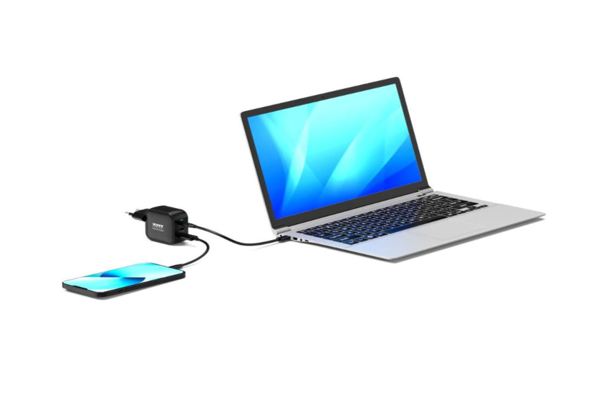 Port Designs 65W GaN PRO USB-C Wall Charger with 2m USB-C Cable-7