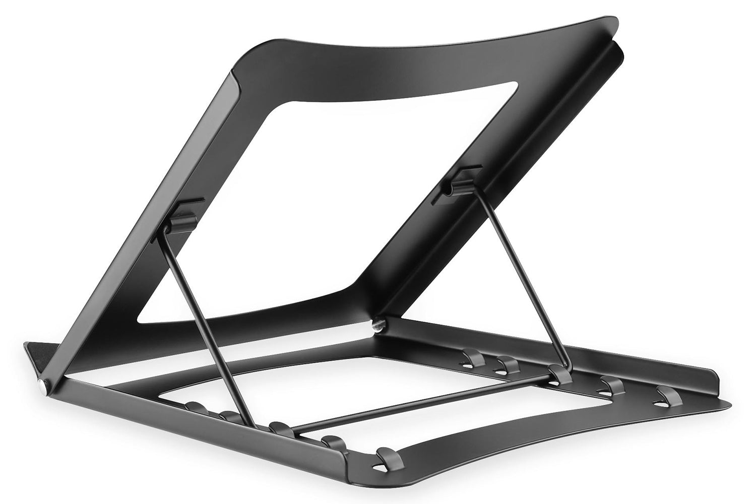 Digitus Foldable Steel Mobile Laptop Stand | Black-8