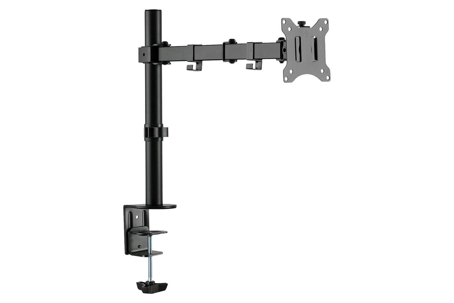 Digitus Universal Single Monitor Clamp Mount | Matte Black