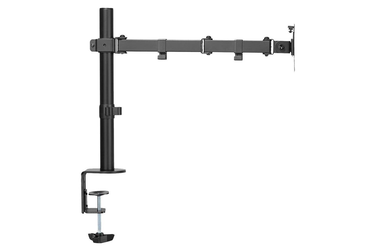 Digitus Universal Single Monitor Clamp Mount | Matte Black-5