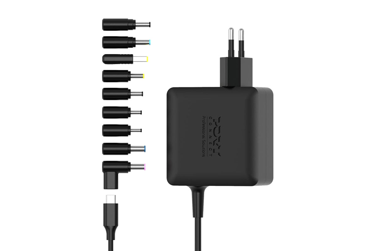 Port Designs 65W Inverter Indoor Power Adapter | Black