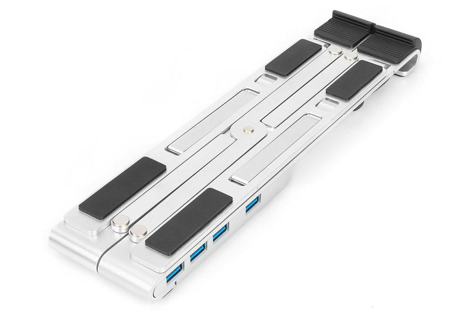 Digitus Variable Notebook Stand with Integrated USB-C Hub with 5 Port | Silver-4