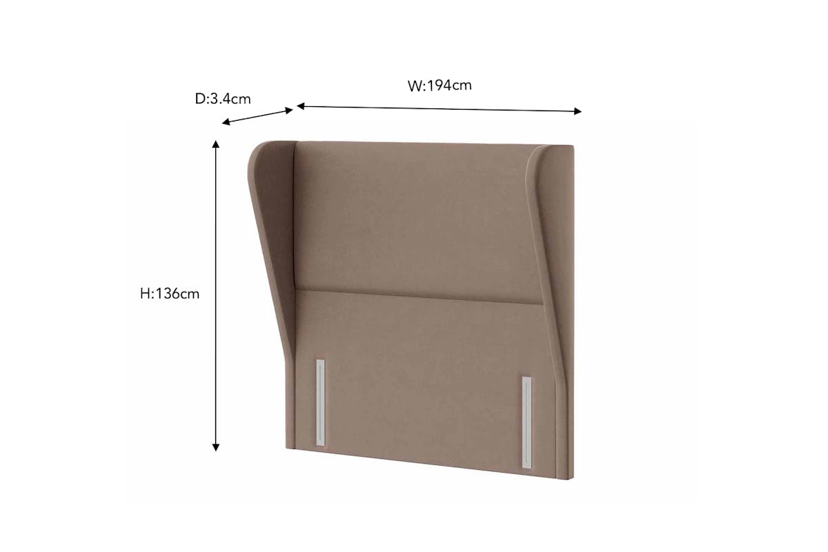 Silentnight | Falcon Headboard | Super King | 6ft | Colour Options-3