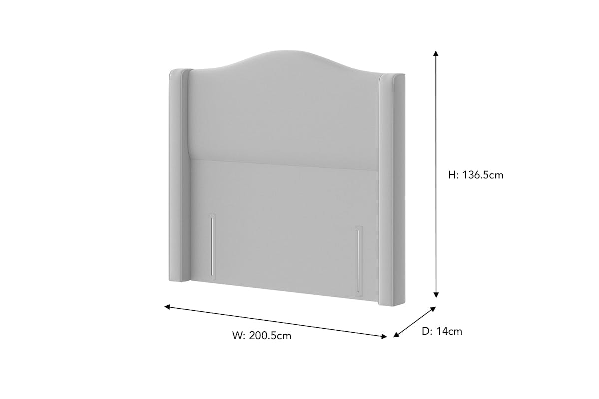 Silentnight | Amelia Headboard | Super King | 6ft | Colour Options-3