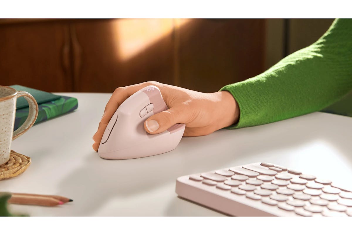 Logitech Ergo Series Lift Vertical Mouse | Rose-3
