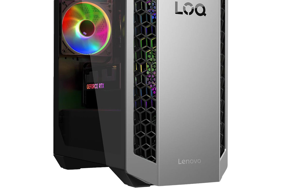 Lenovo LOQ Tower 26ADR10 AMD Ryzen 7 | 16GB | 1TB | Luna Grey/Eclipse Black | GeForce RTX 5050-14