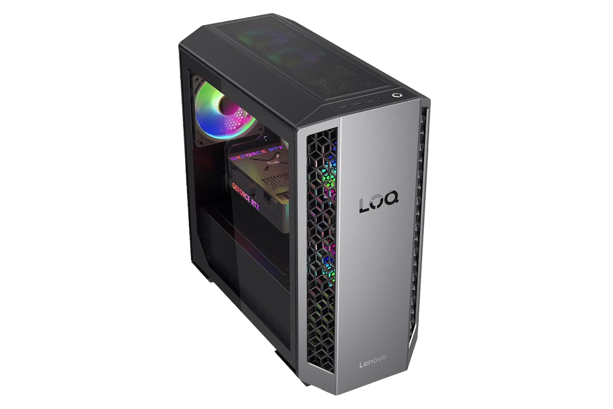 Lenovo LOQ Tower 26ADR10 AMD Ryzen 7 | 16GB | 1TB | Luna Grey/Eclipse Black | GeForce RTX 5050-4