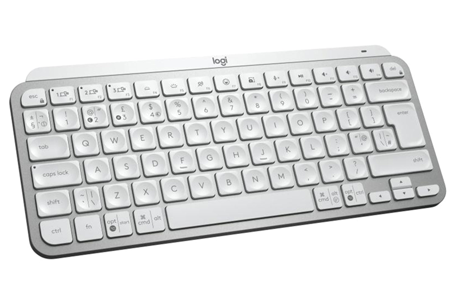 Logitech MX Wireless Mini Keyboard | Pale Gray-2