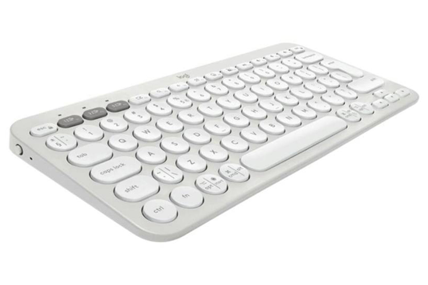 Logitech Pebble Keys 2 K380s Wireless Keyboard | White-2