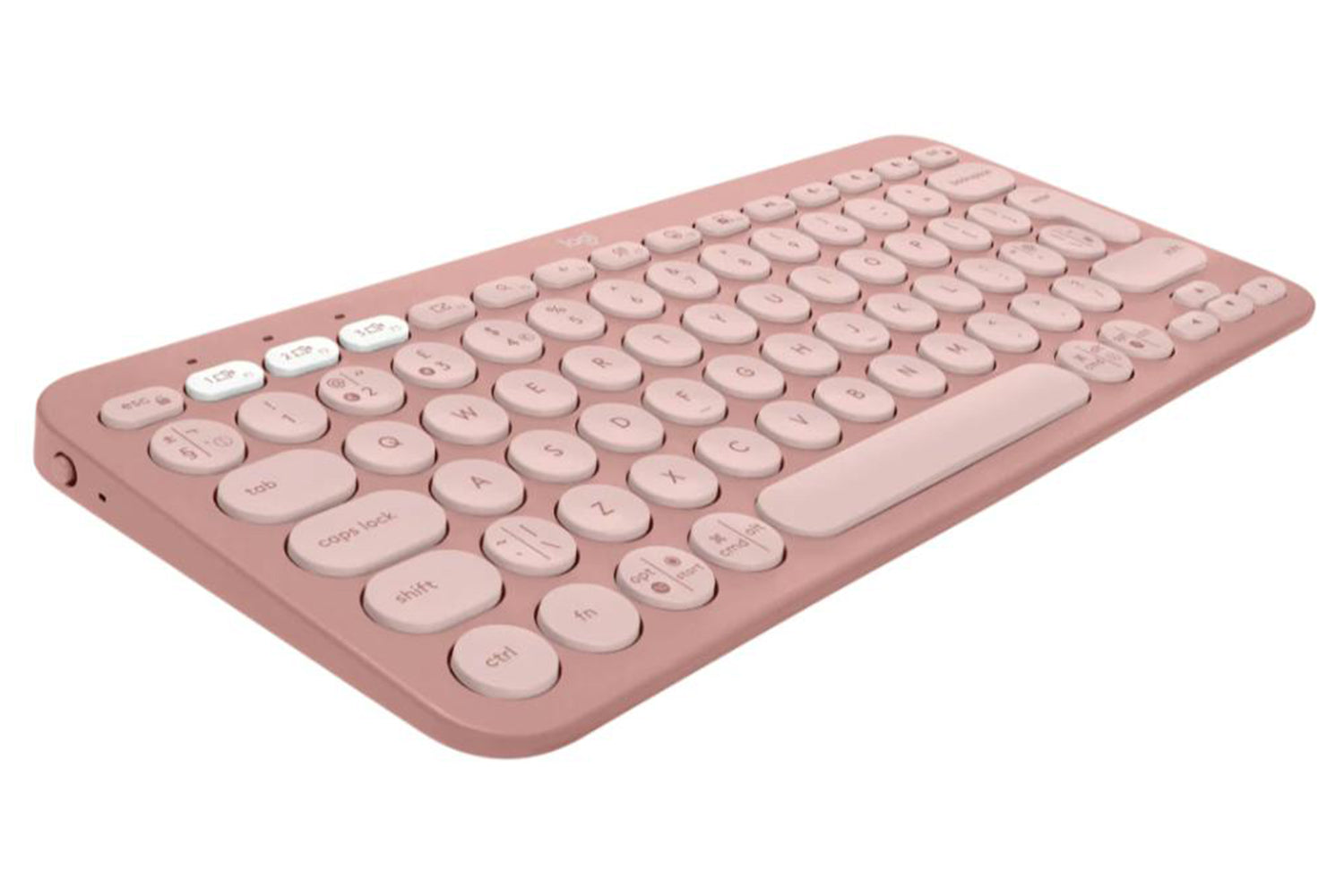 Logitech Pebble Keys 2 K380s Wireless Keyboard | Rose-2