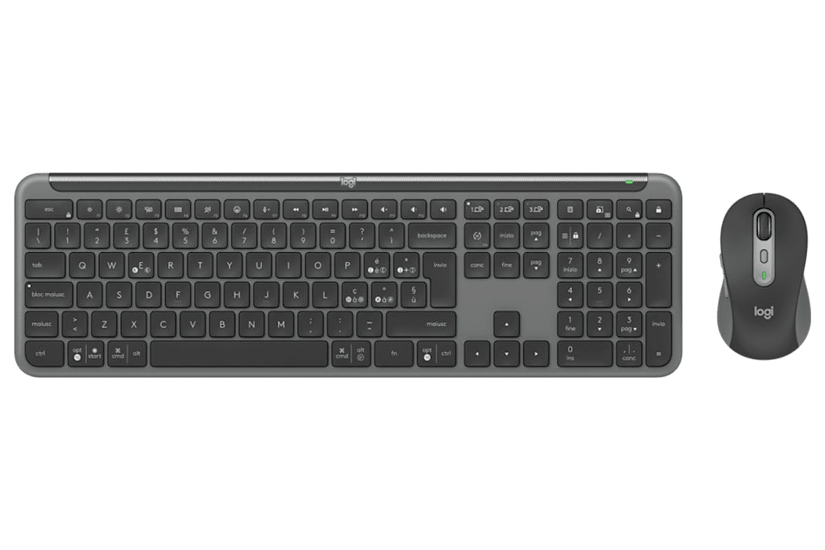 Logitech Signature Slim MK950 Wireless Keyboard & Mouse | Graphite