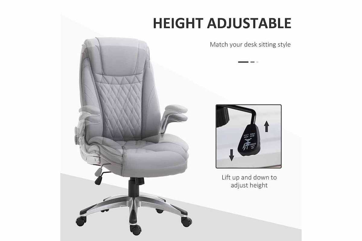 Vinsetto Executive Office Chair | Grey-3