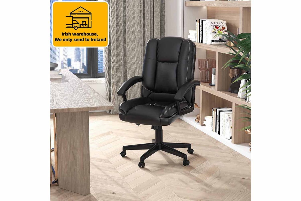 Homcom Executive Office Chair | Black-2