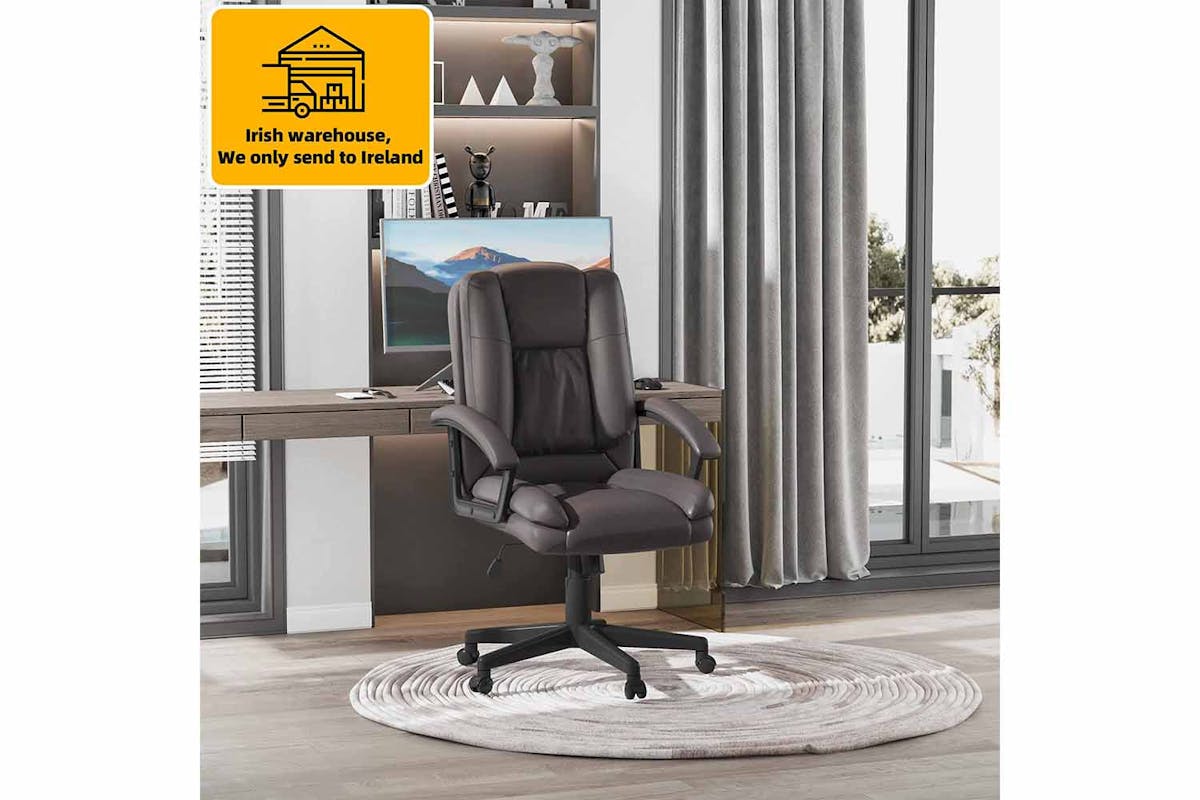 Homcom Executive Office Chair | Brown-2