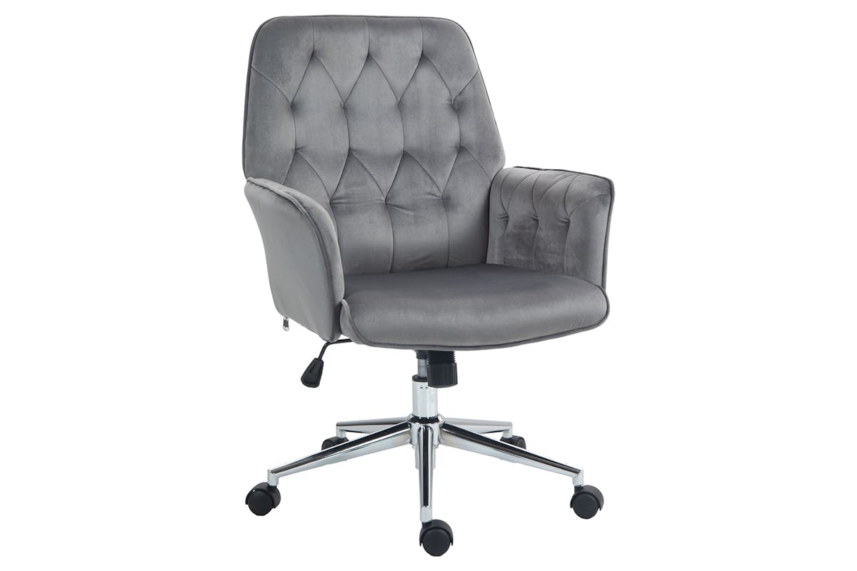 Vinsetto Swivel Desk Chair | Deep Grey