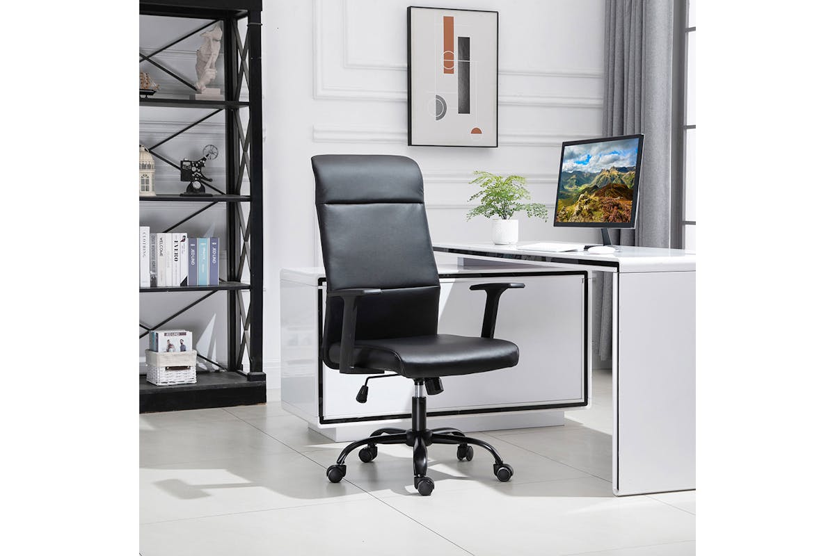Vinsetto High Back Desk Chair | Black-2