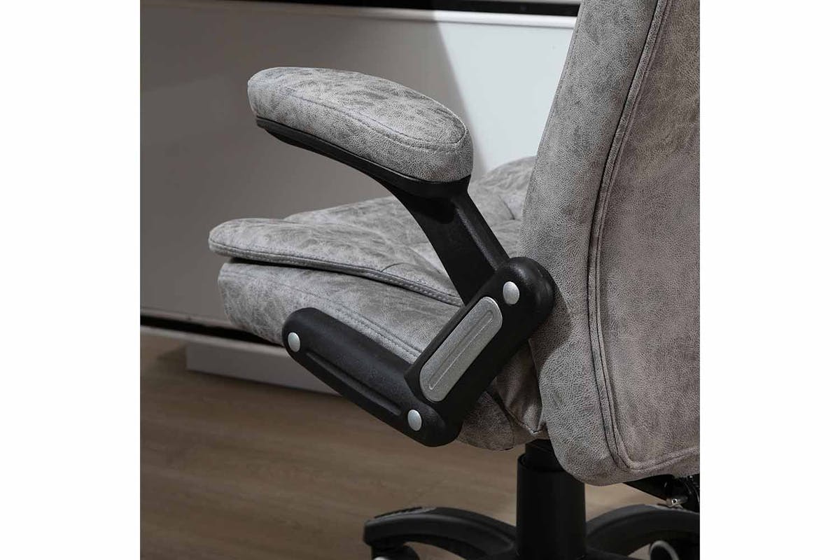 Vinsetto Office Desk Chair | Grey-6