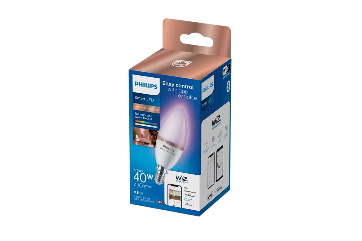 Philips E14 Smart LED RGB C37 Bulb-2