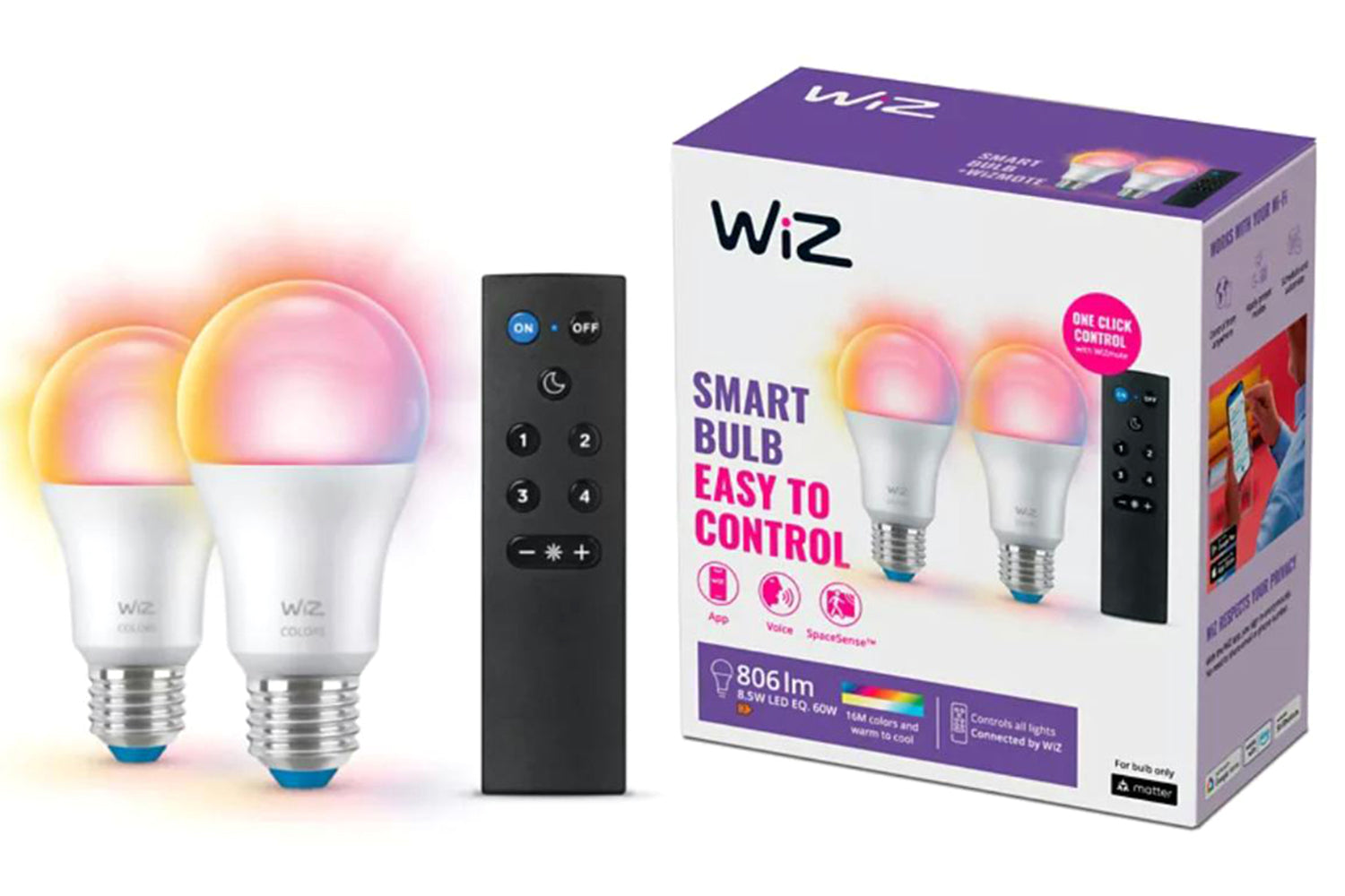 Wiz E27 X2 Smart Wi-Fi Bulb-4