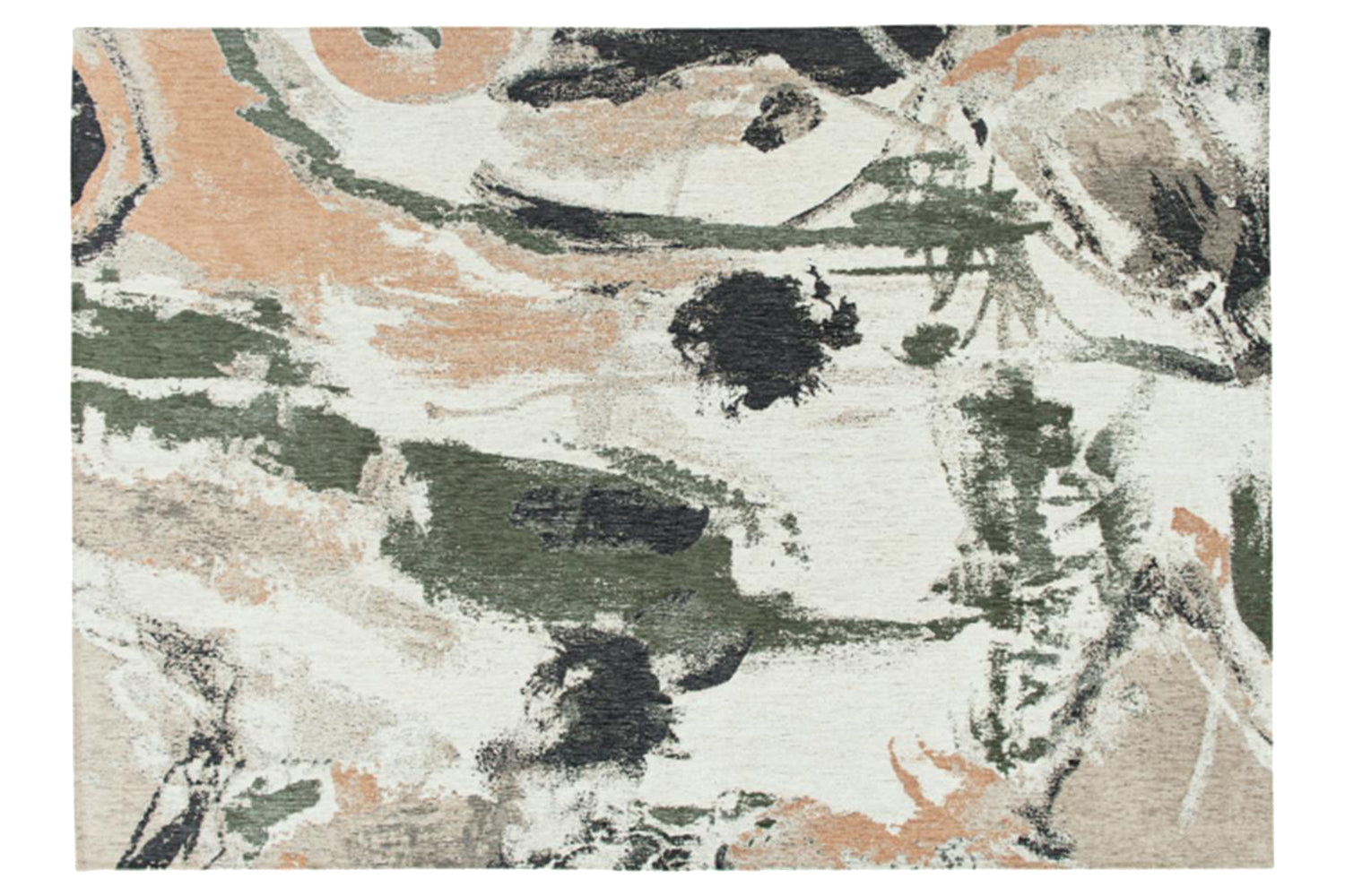 Louis De Poortere | Fresque Indian Rice Eco Rug | Multicolour | 100 x 140 cm