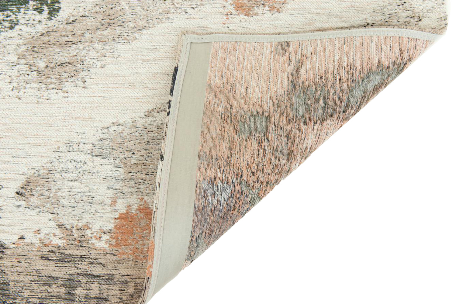 Louis De Poortere | Fresque Indian Rice Eco Rug | Multicolour | 100 x 140 cm-3