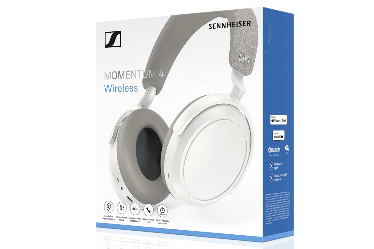 Sennheiser Momentum 4 Wireless Headphones | White-14