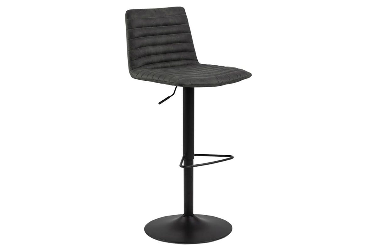 Billie Bar Stool | Swivel | Anthracite-3