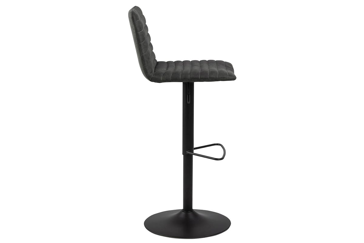 Billie Bar Stool | Swivel | Anthracite-4