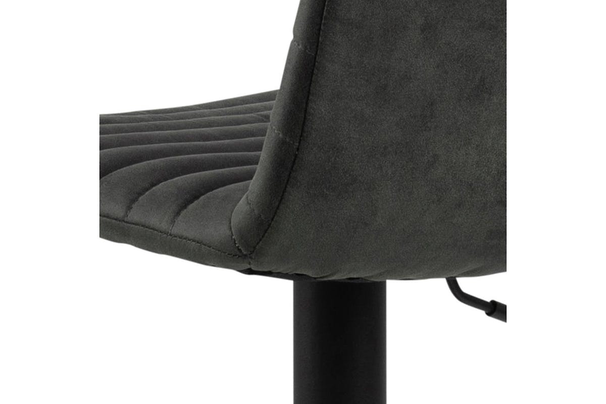 Billie Bar Stool | Swivel | Anthracite-7