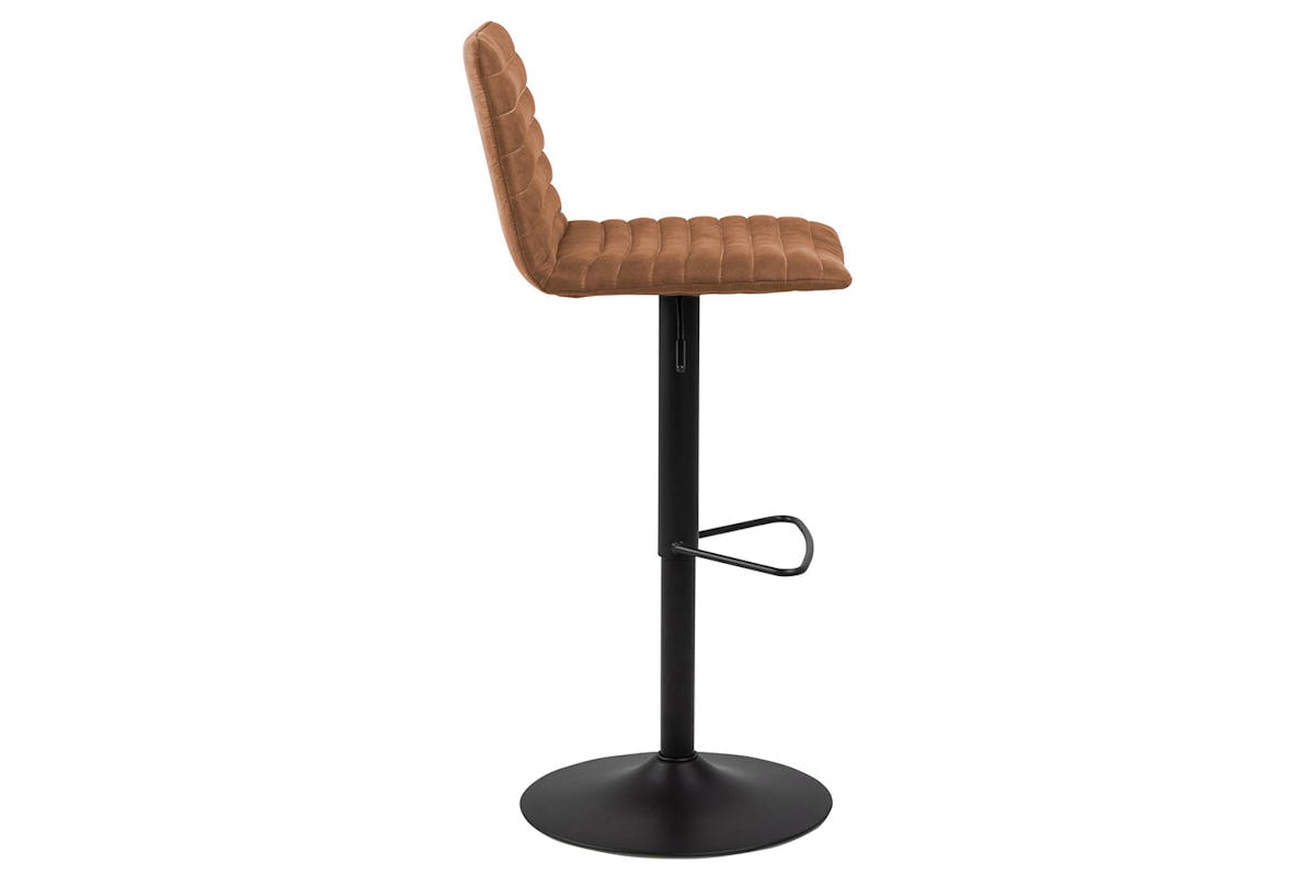 Billie Bar Stool | Swivel | Camel-6