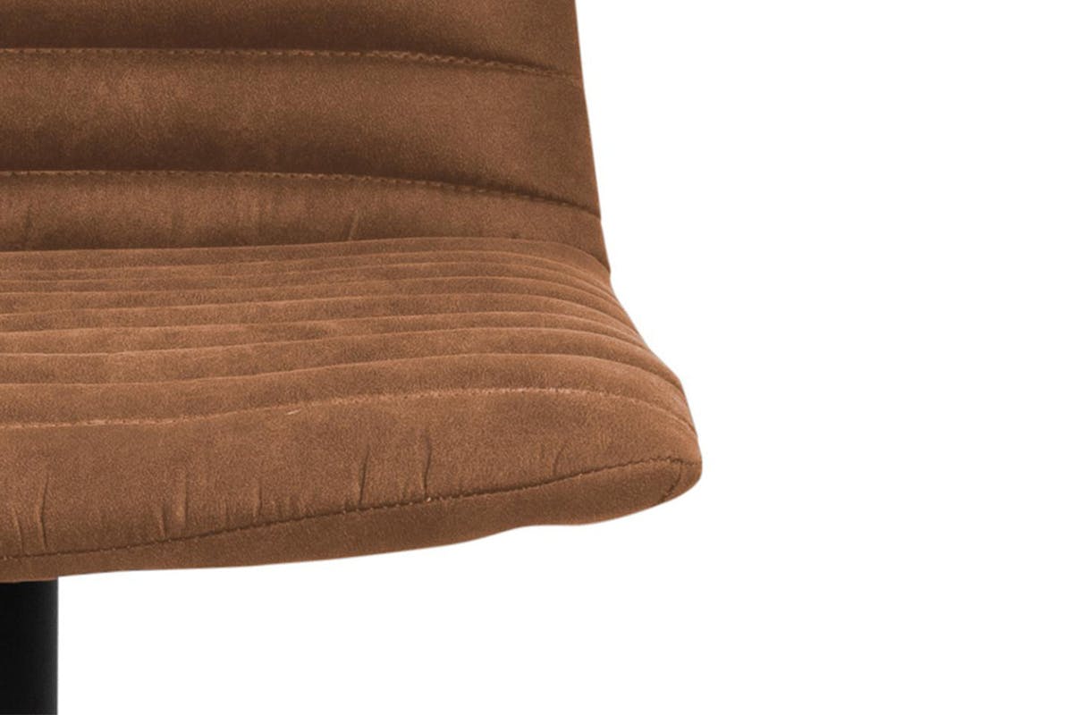 Billie Bar Stool | Swivel | Camel-11