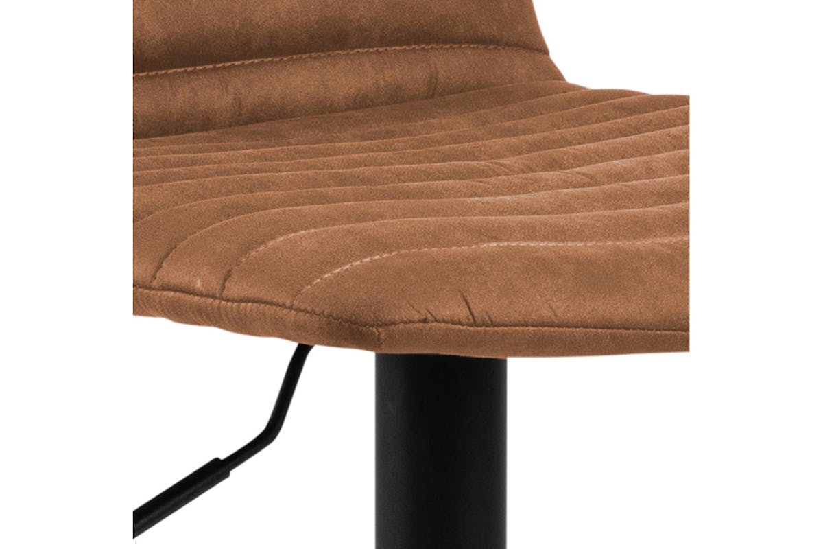 Billie Bar Stool | Swivel | Camel-9