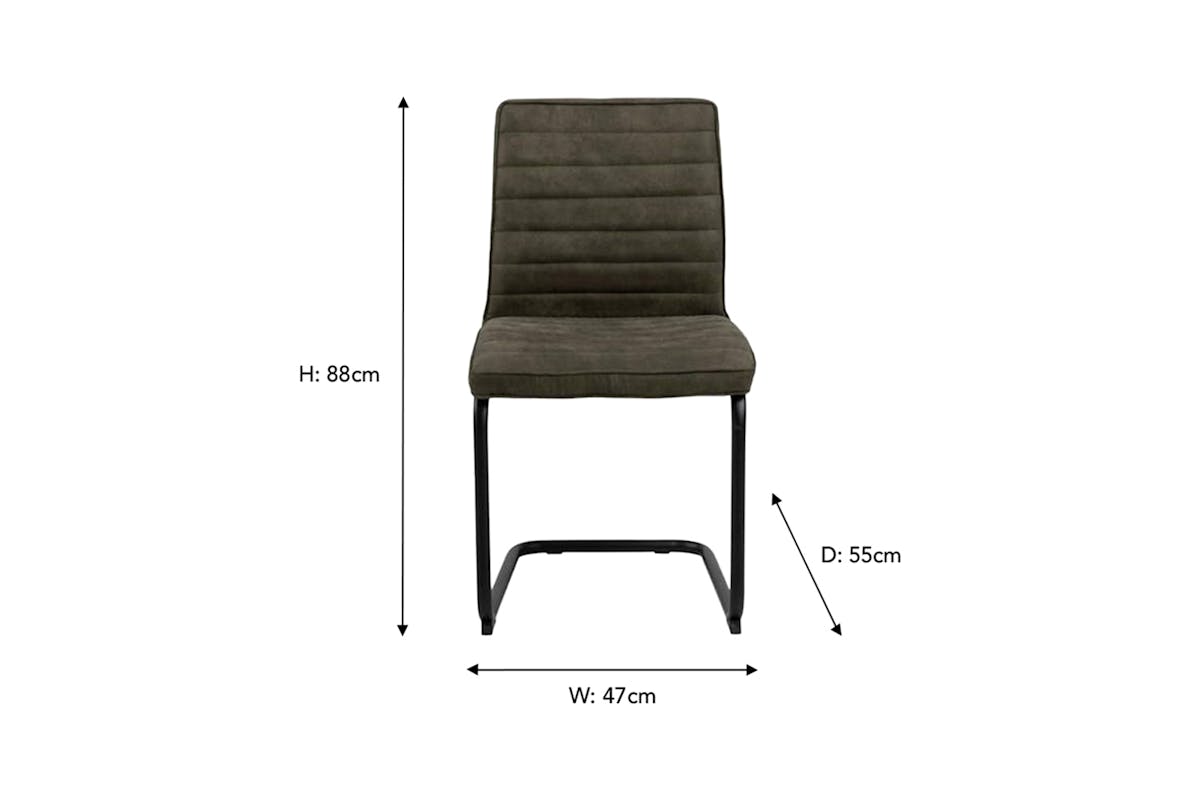Lana Dining Chair | Olive-12