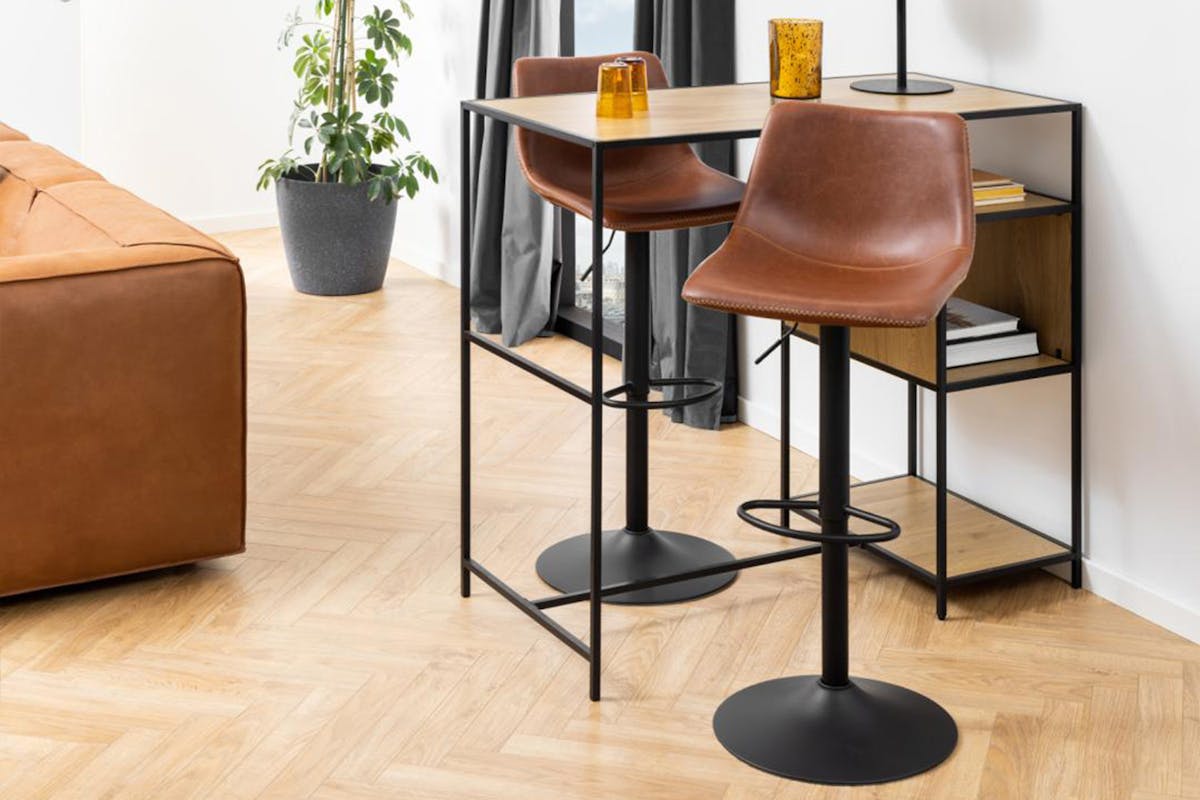 Oregan Bar Stool | Gas Lift | Brandy-2