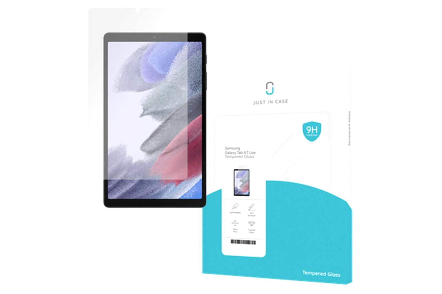 Just in Case Samsung Galaxy Tab A7 Lite Screen Protector | Clear-3