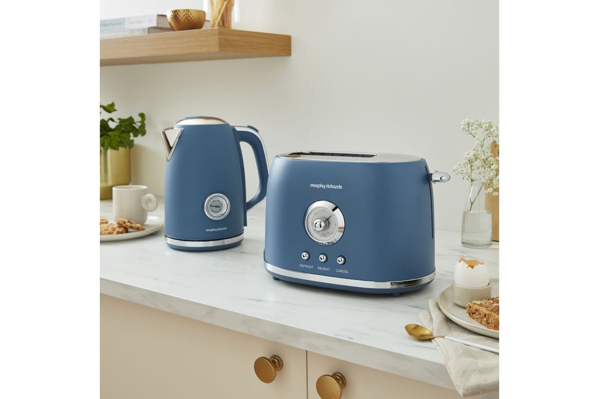 Morphy Richards 1.7L Boutique Kettle | 980598 | Blue-3