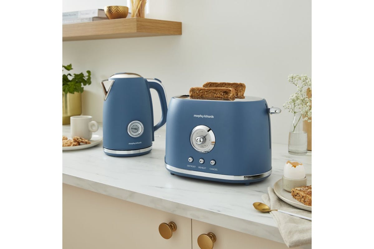 Morphy Richards 1.7L Boutique Kettle | 980598 | Blue-4