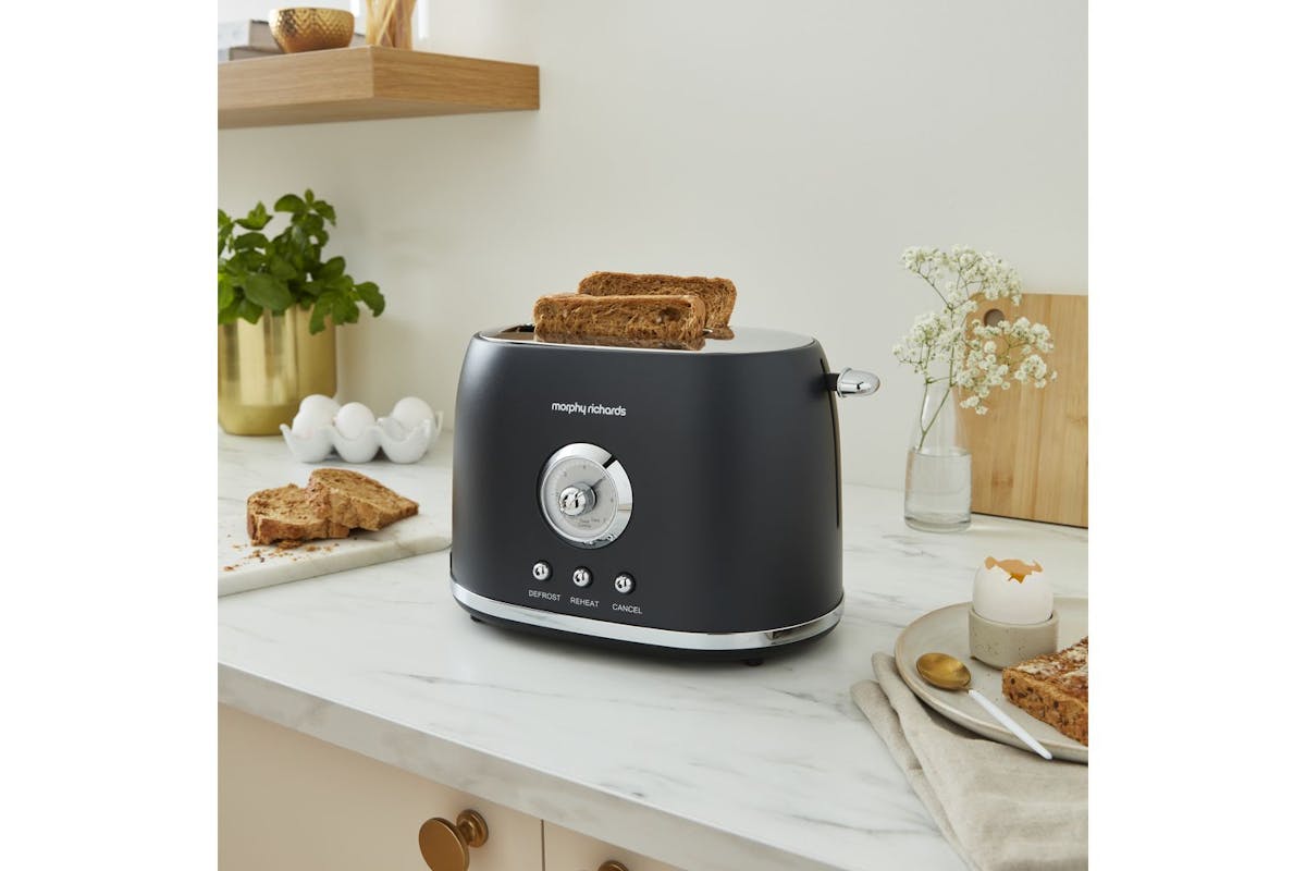Morphy Richards Boutique 2 Slice Toaster | 980603 | Graphite-2