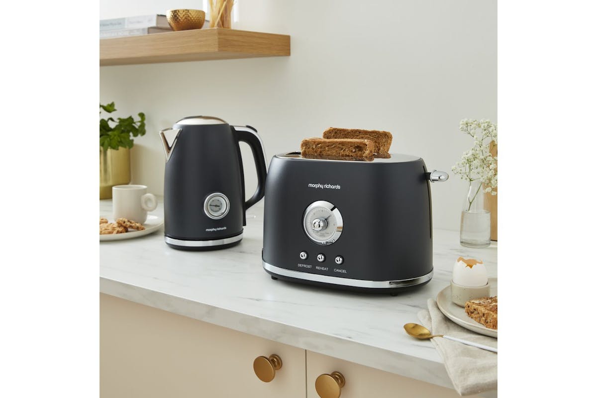 Morphy Richards Boutique 2 Slice Toaster | 980603 | Graphite-3