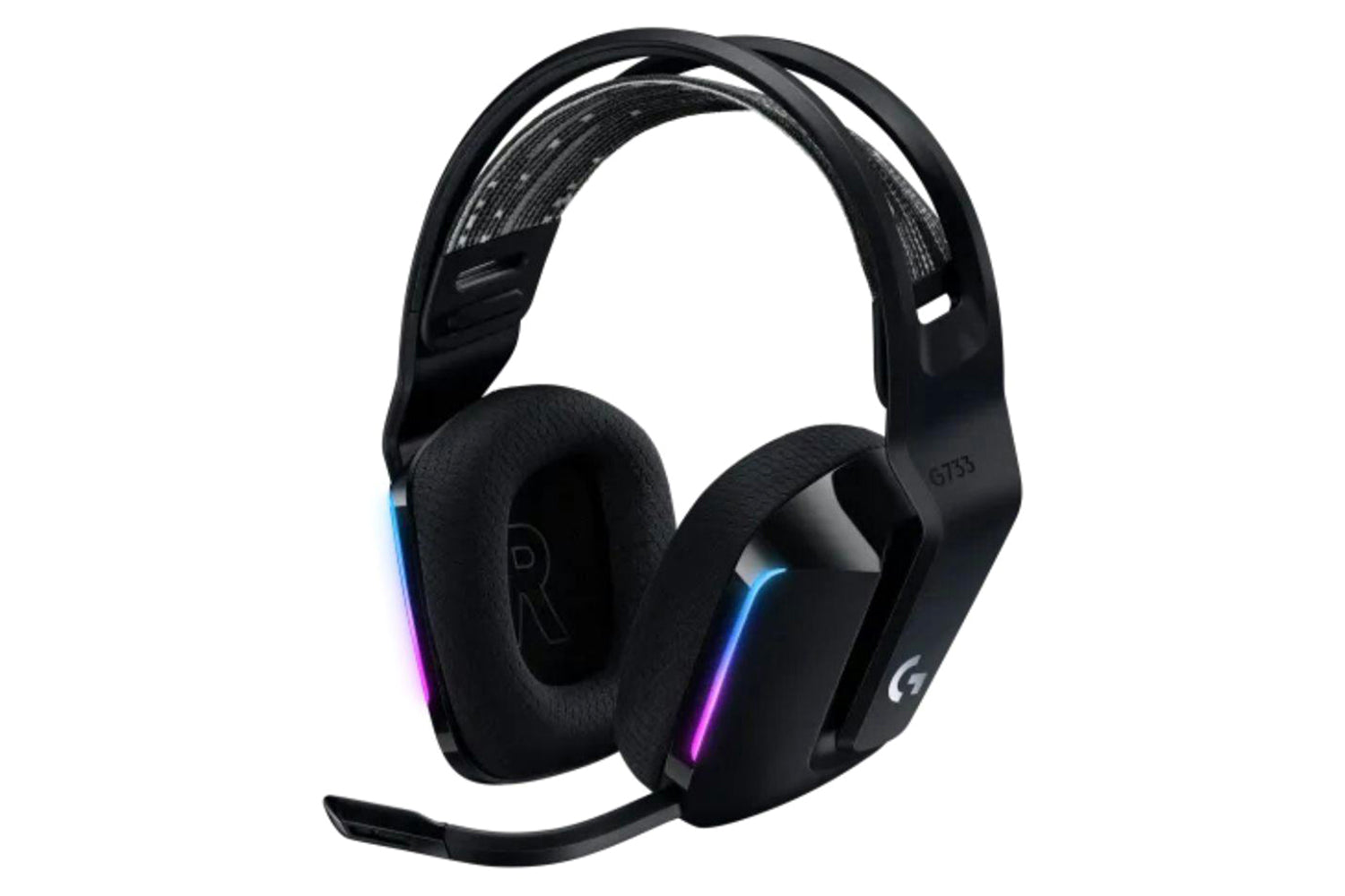 Logitech Lightspeed Wireless RGB Gaming Headset | Black