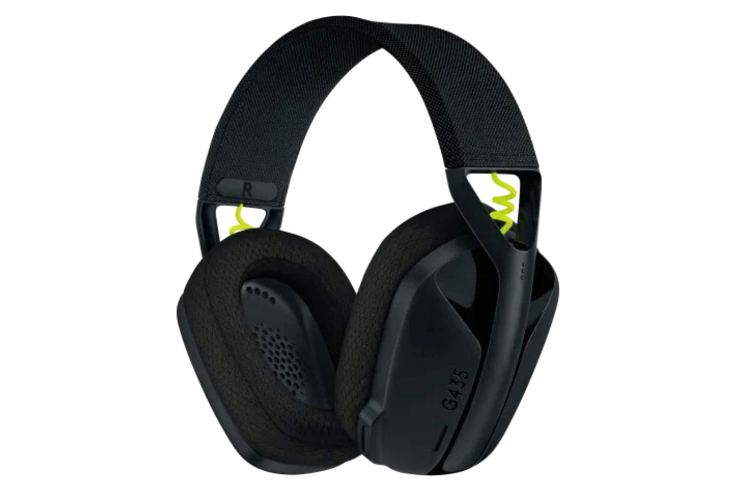 Logitech G435 Lightspeed Wireless Gaming Headset | Black & Neon Yellow-4