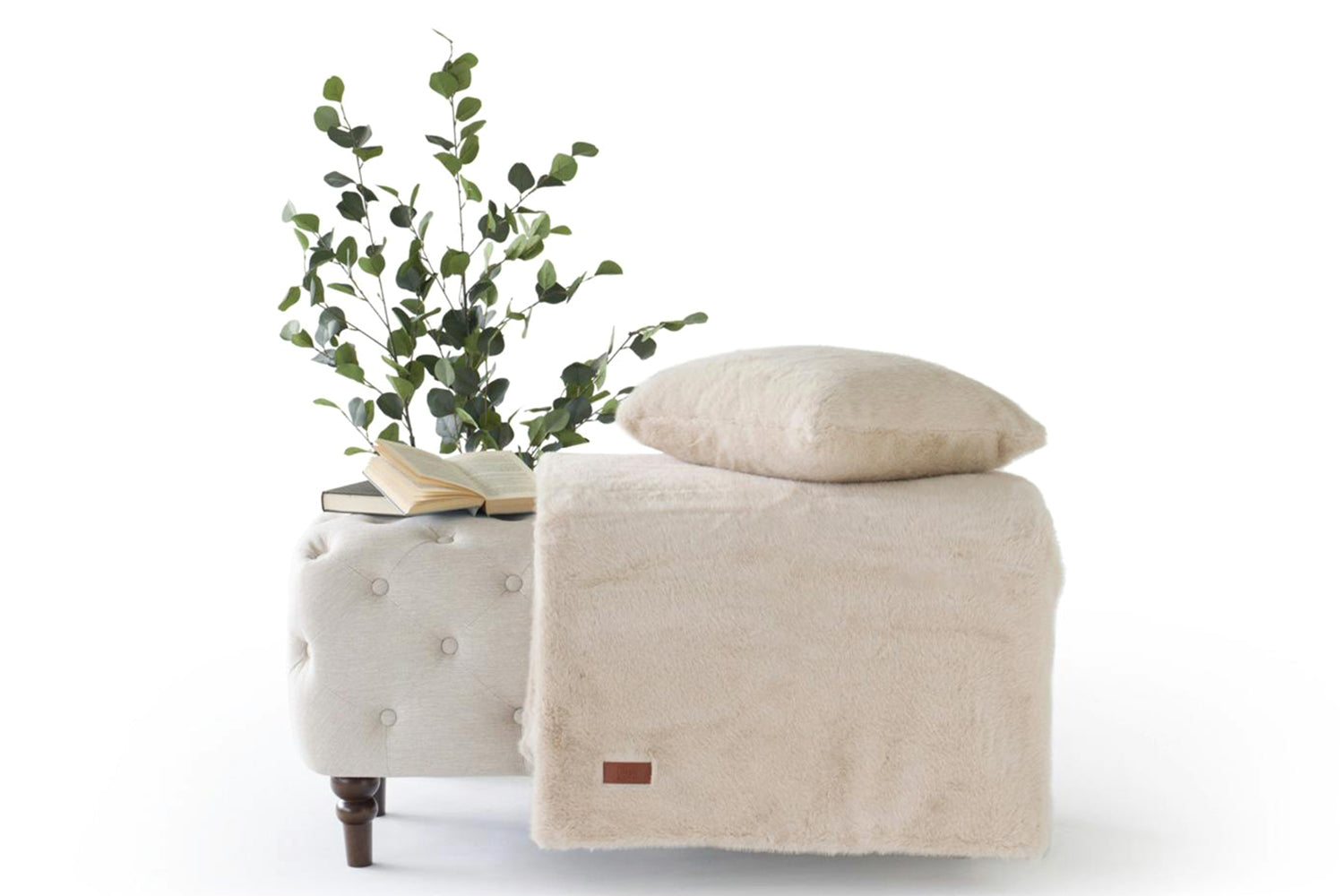 Ashford Throw | Ivory | 150 x 220 cm-2